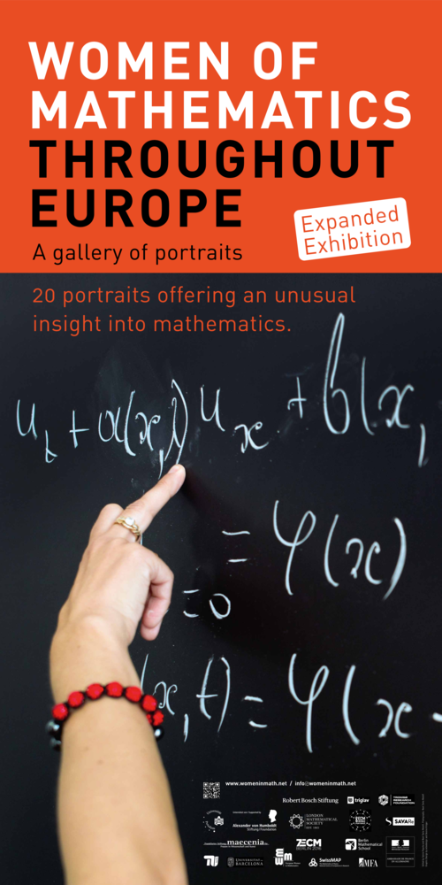 Razstava »Ženske v matematiki po Evropi – Galerija portretov«