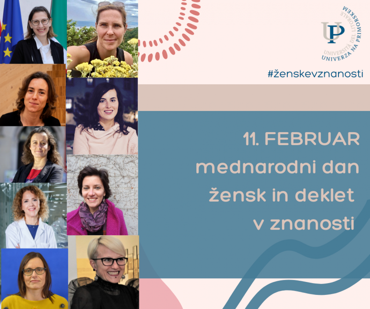 Med mednarodnim dnevom žensk in deklet v znanosti ter mednarodnim dnevom žensk predstavljamo raziskovalke UP