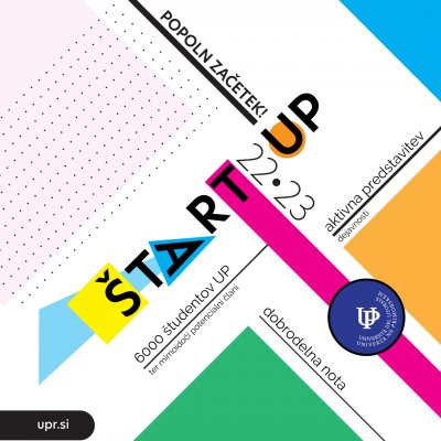 Poziv lokalnim društvom in organizacijam k predstavitvi na dogodku ŠtartUP