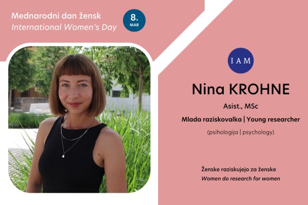 OB 8. MARCU – ŽENSKE RAZISKUJEJO ZA ŽENSKE