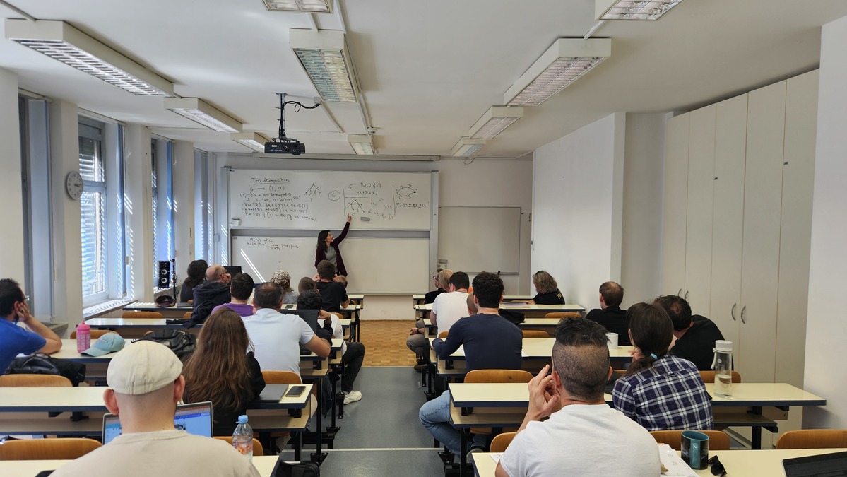 Prof. dr. Maria Chudnovsky (Univerza Princeton) predstavila nove raziskave s področja teorije grafov