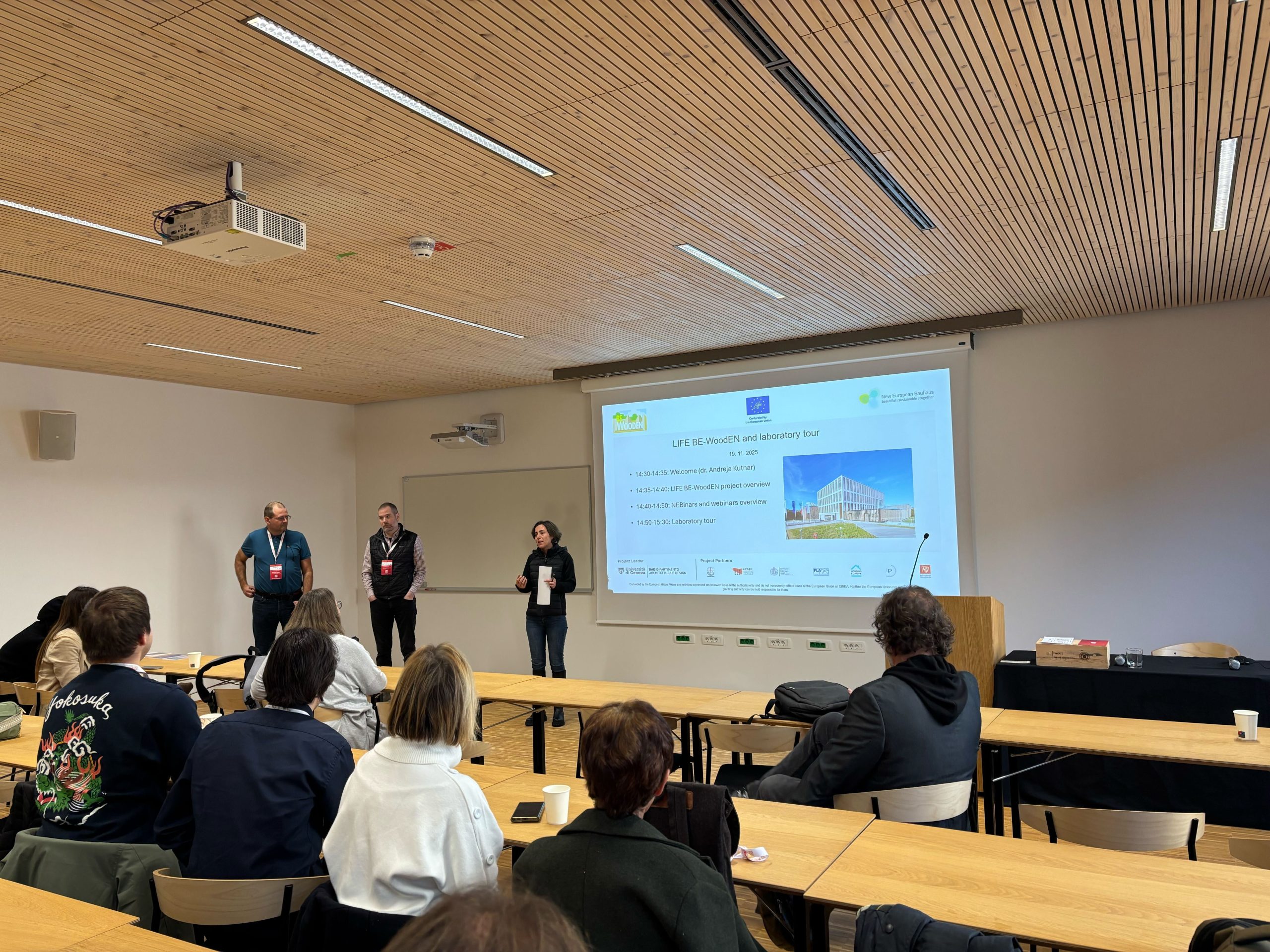 Dr. Andreja Kutnar na konferenci E-RIHS.si predstavila projekt LIFE-BE-WoodEN