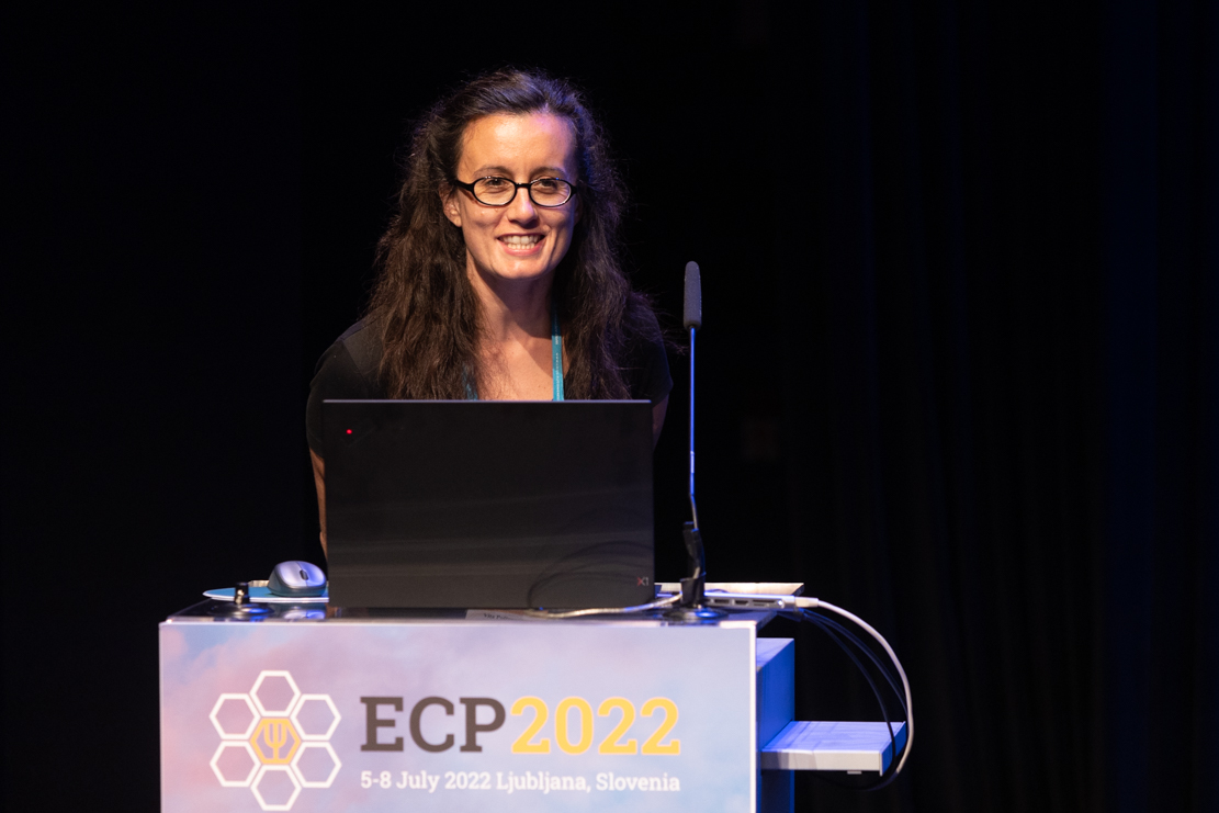 Researchers from the Slovene Centre for Suicide Research at the ECP 2022