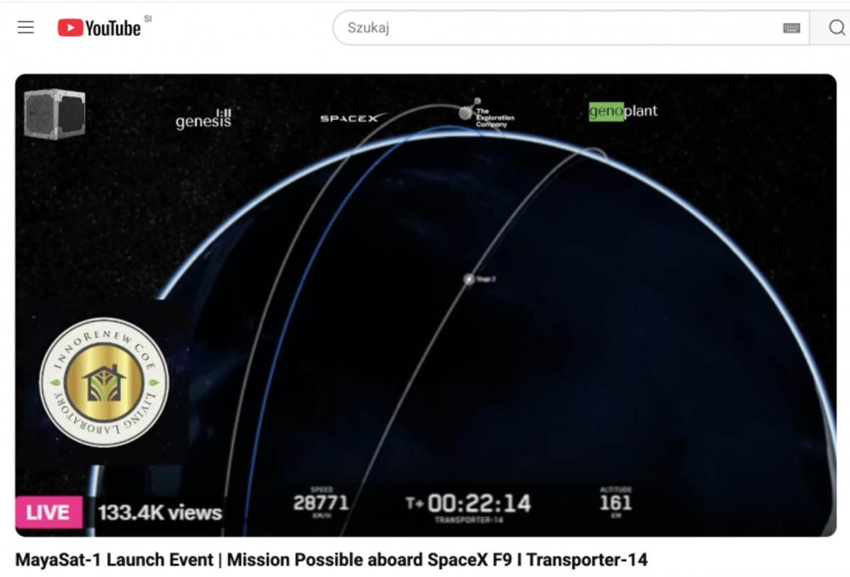ARCHI-SKIN biofilm samples are traveling to space.