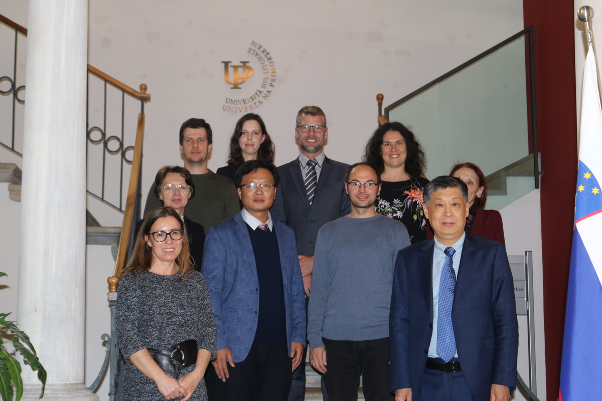 Chinese University of Agriculture Shandong visit of UP
