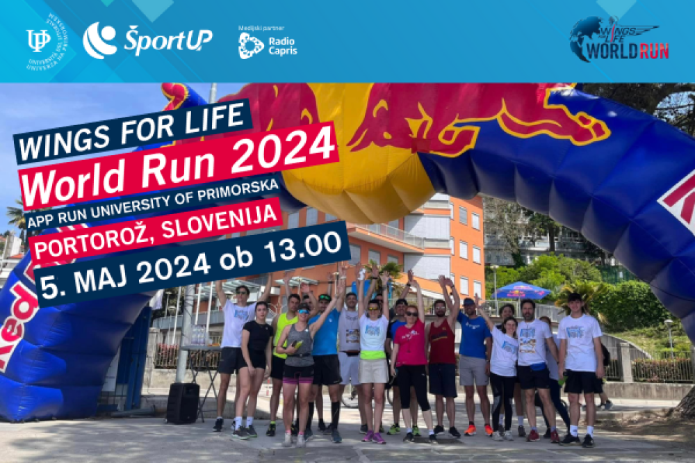 WINGS FOR LIFE group run with UP
