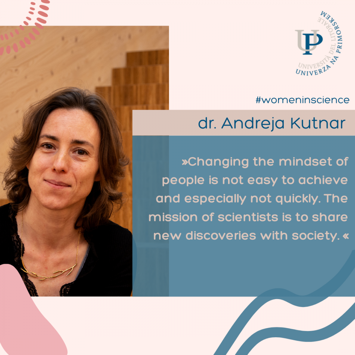 WOMEN IN SCIENCE – Interview with Dr. Andreja Kutnar